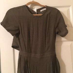 Olive green jumpsuit